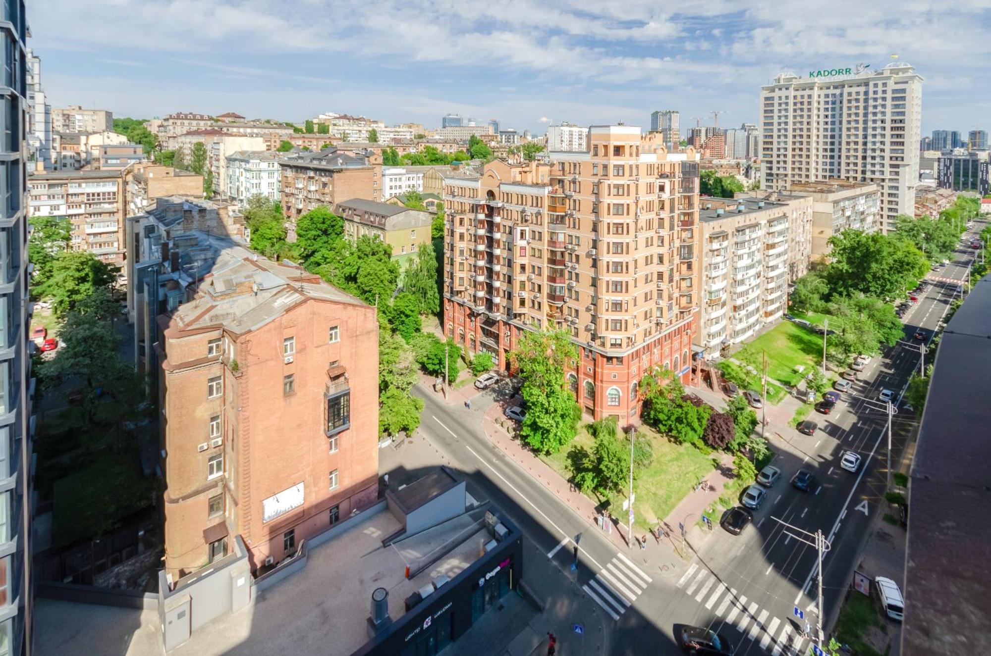 Petrovdom Inn Rc Diplomat Hall -The Smart Hotel Apartment Panoramic City View I Kiev Buitenkant foto