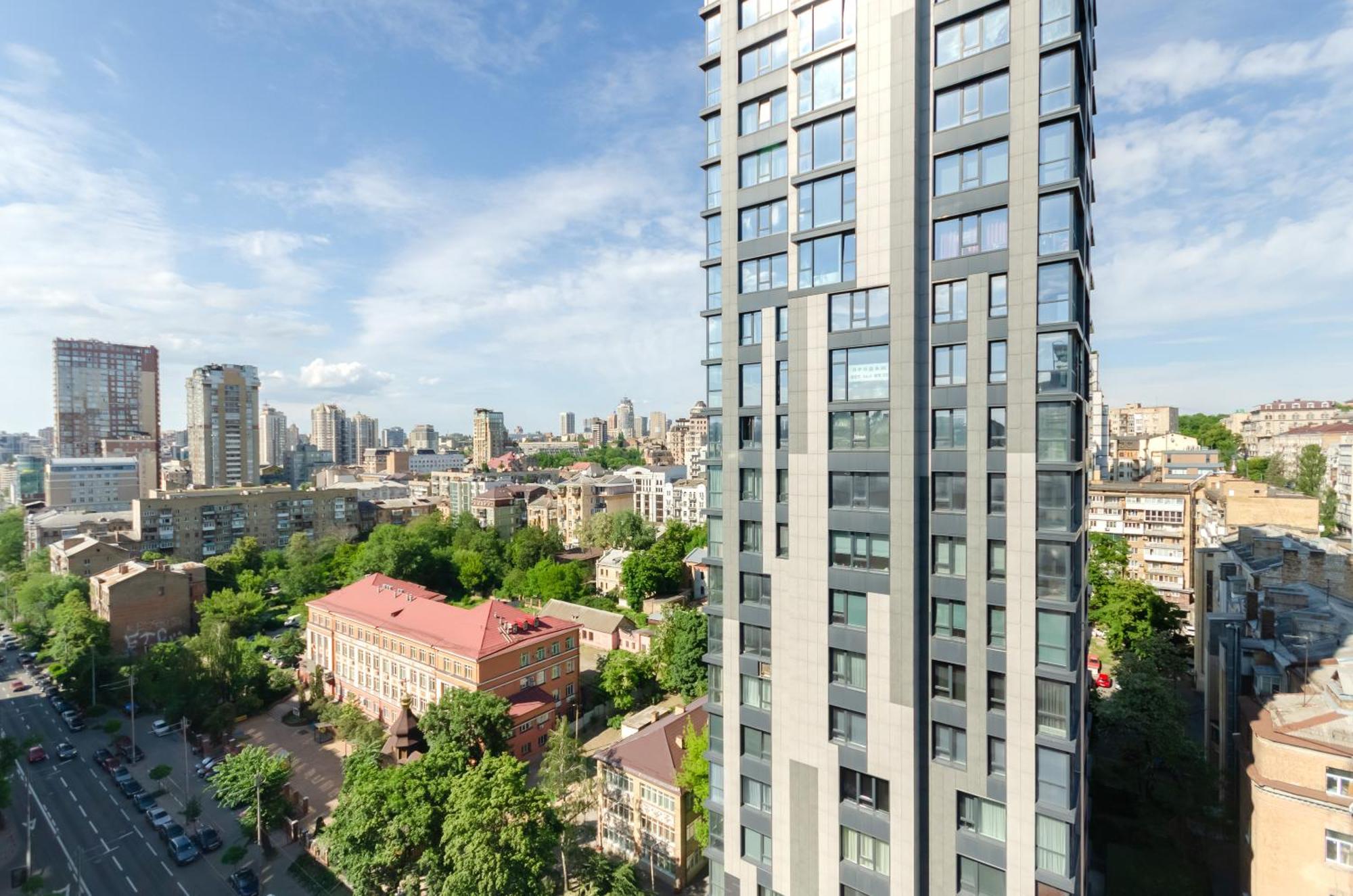 Petrovdom Inn Rc Diplomat Hall -The Smart Hotel Apartment Panoramic City View I Kiev Buitenkant foto